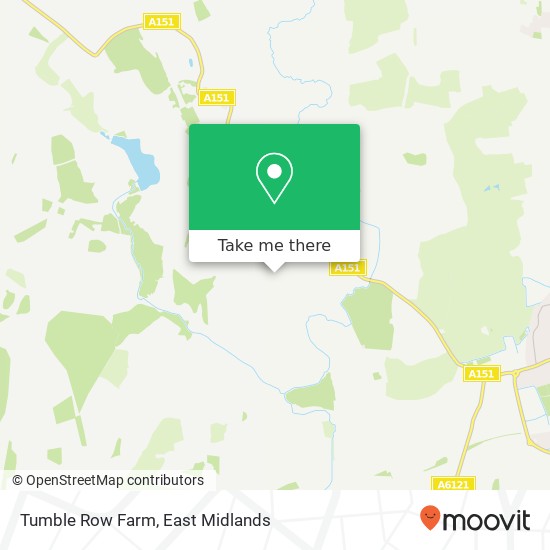 Tumble Row Farm map