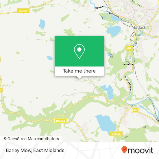 Barley Mow map