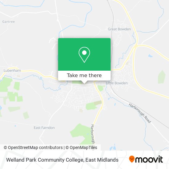 Welland Park Community College map