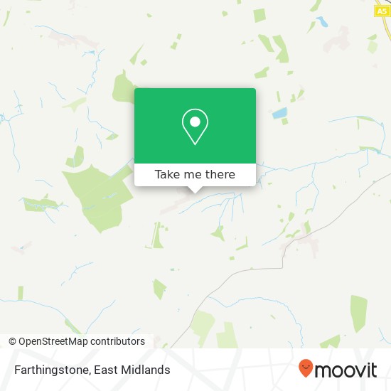Farthingstone map