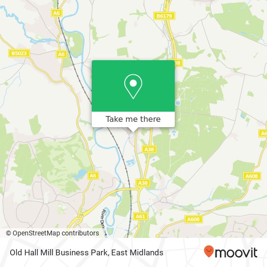 Old Hall Mill Business Park map