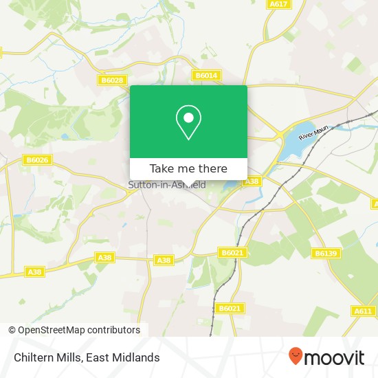 Chiltern Mills map