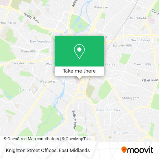Knighton Street Offices map