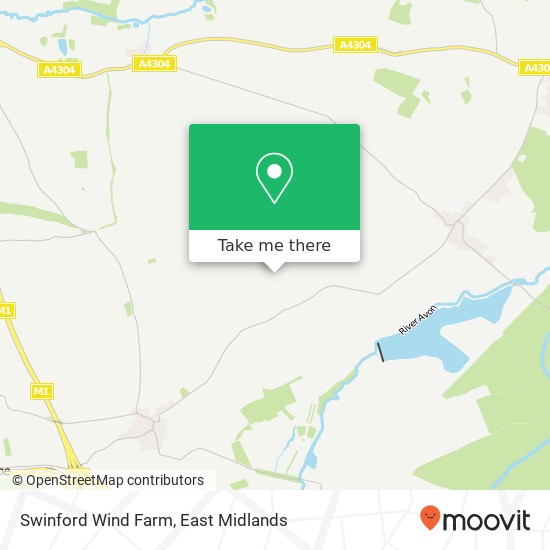 Swinford Wind Farm map