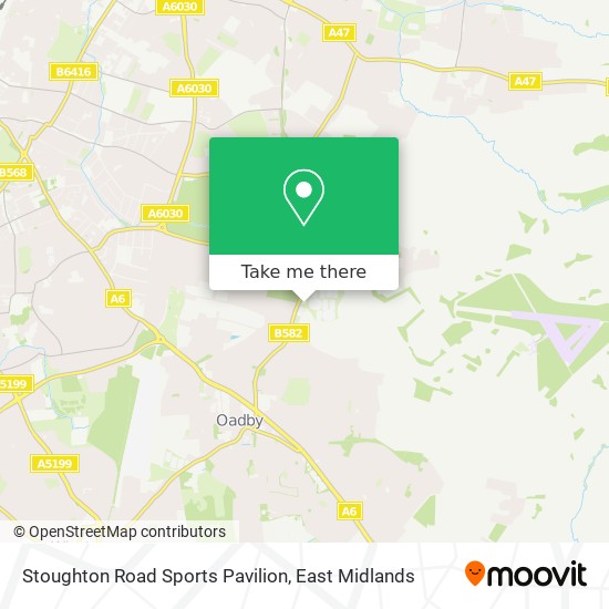 Stoughton Road Sports Pavilion map