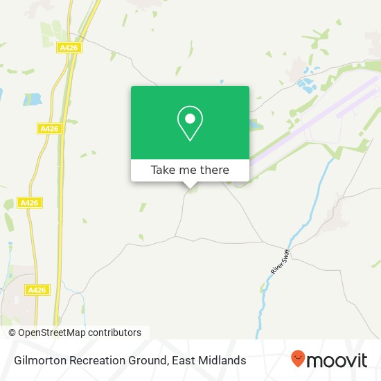 Gilmorton Recreation Ground map