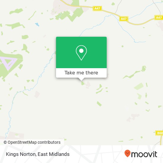 Kings Norton map