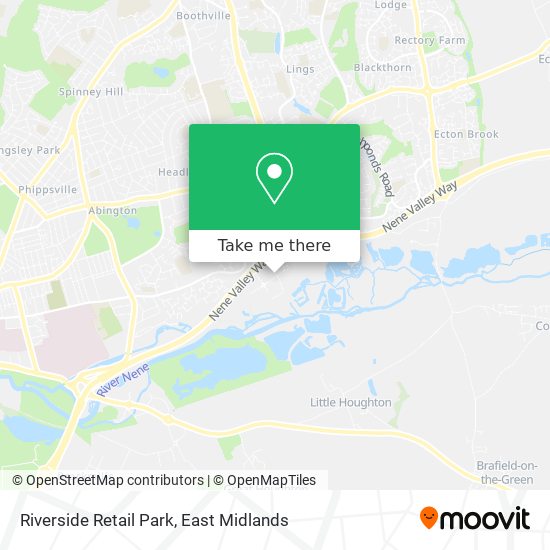 Riverside Retail Park map