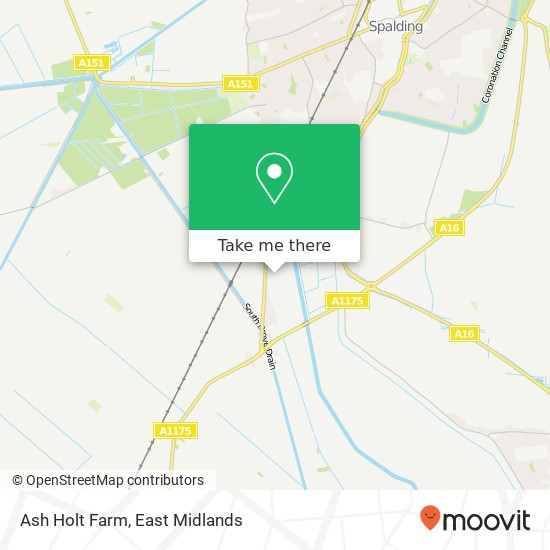 Ash Holt Farm map