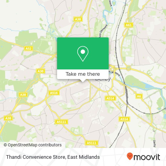 Thandi Convenience Store map