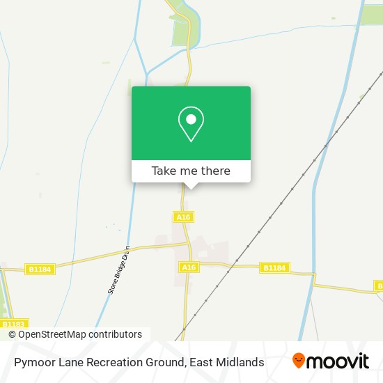 Pymoor Lane Recreation Ground map