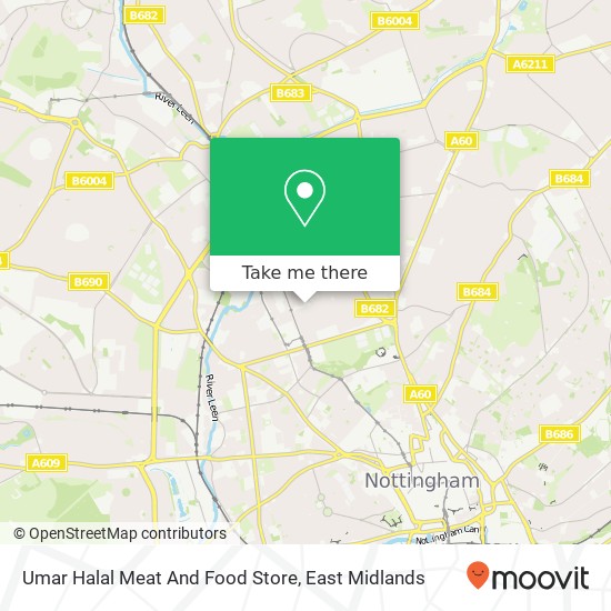 Umar Halal Meat And Food Store map