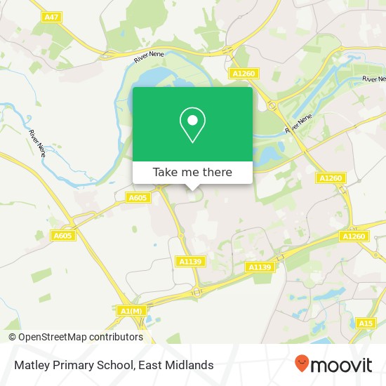 Matley Primary School map