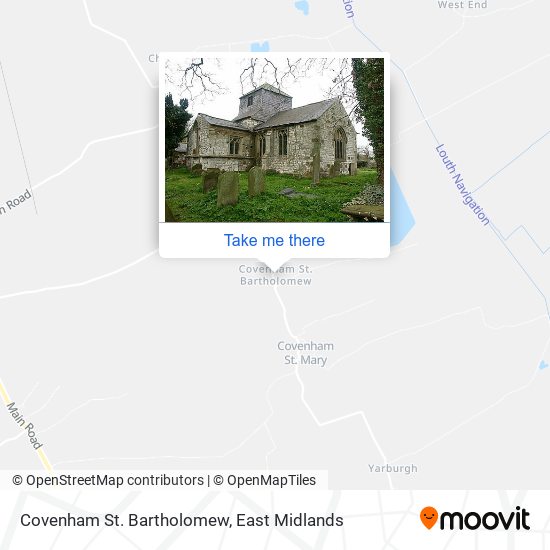 Covenham St. Bartholomew map