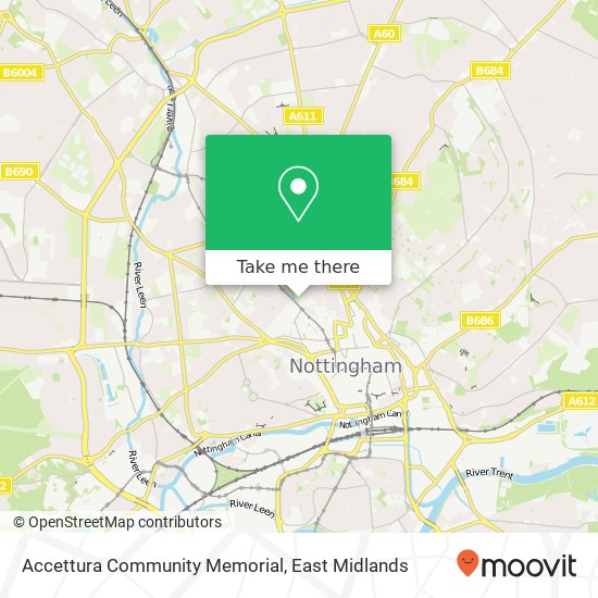 Accettura Community Memorial map