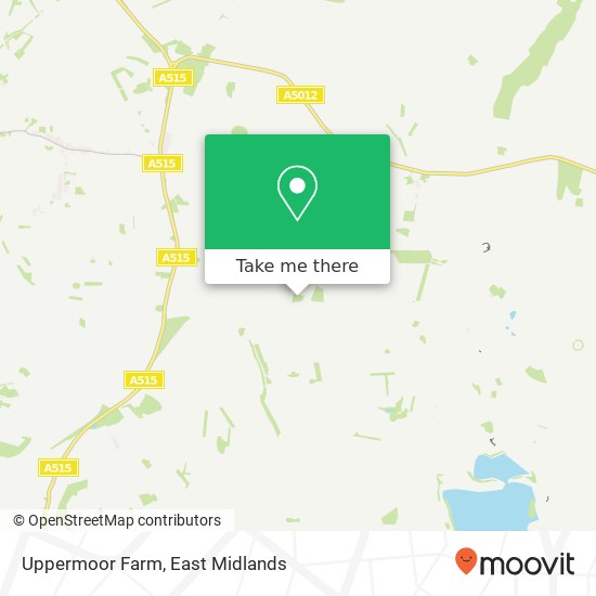 Uppermoor Farm map