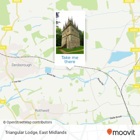 Triangular Lodge map