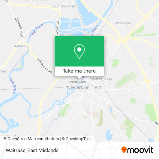 Waitrose map