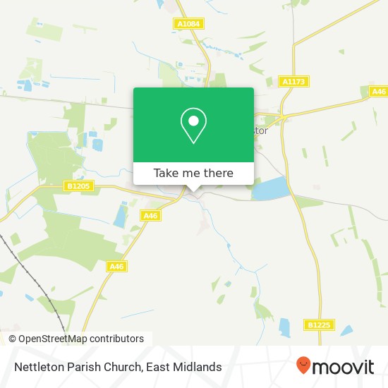 Nettleton Parish Church map