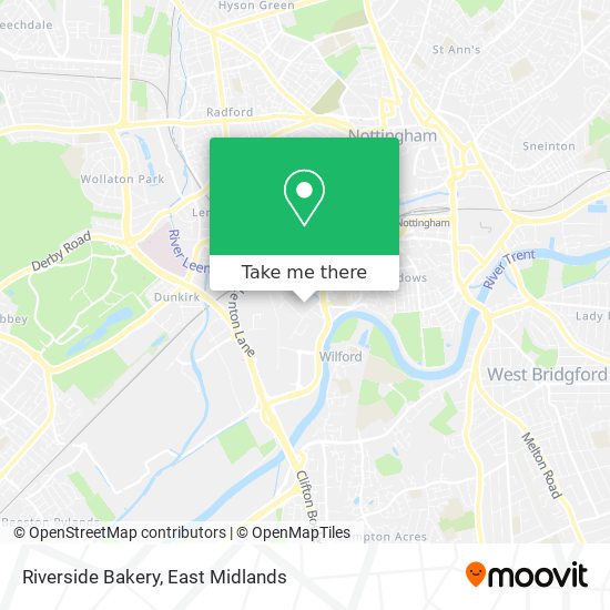 Riverside Bakery map