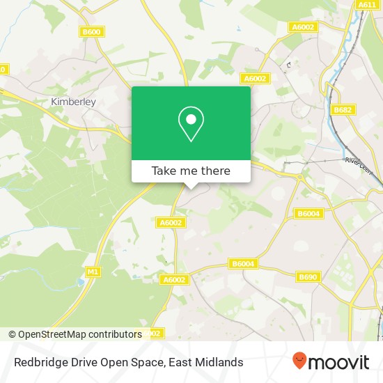 Redbridge Drive Open Space map