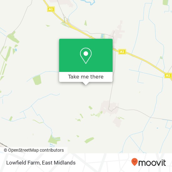 Lowfield Farm map