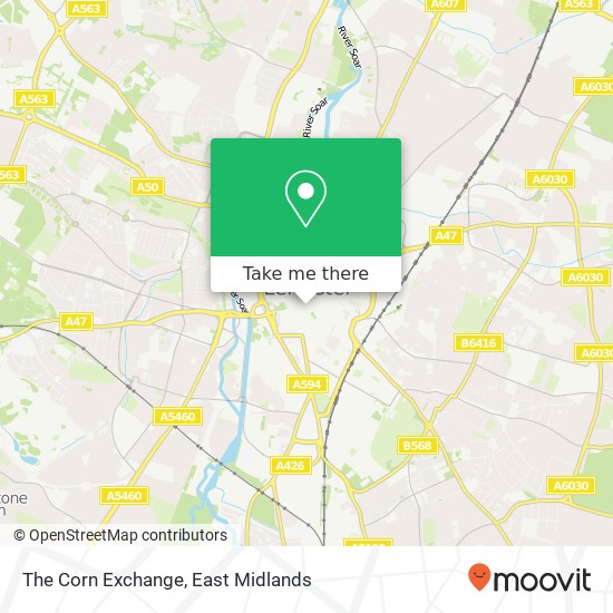 The Corn Exchange map