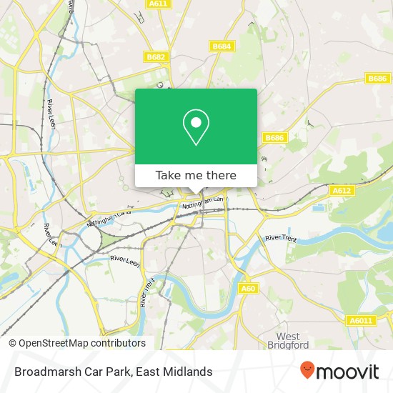 Broadmarsh Car Park map