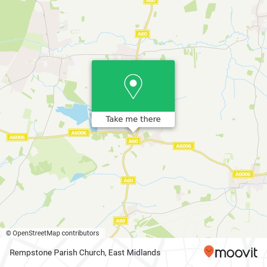 Rempstone Parish Church map