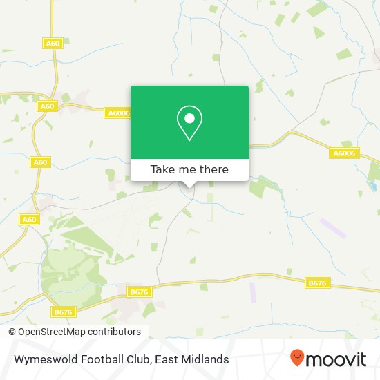 Wymeswold Football Club map