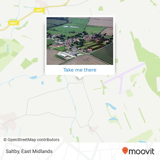 Saltby map