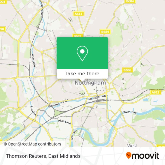 Thomson Reuters map