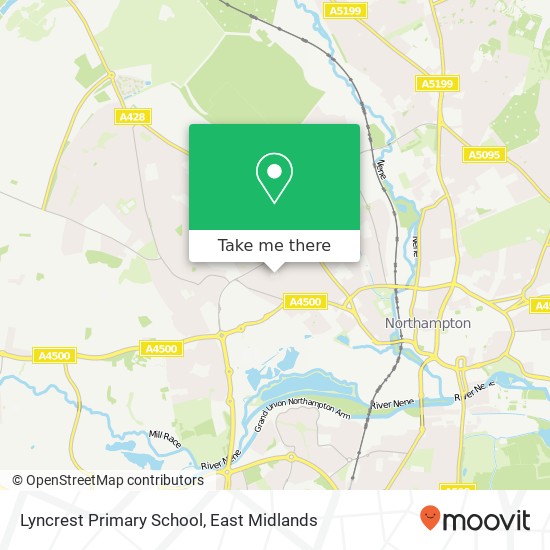 Lyncrest Primary School map
