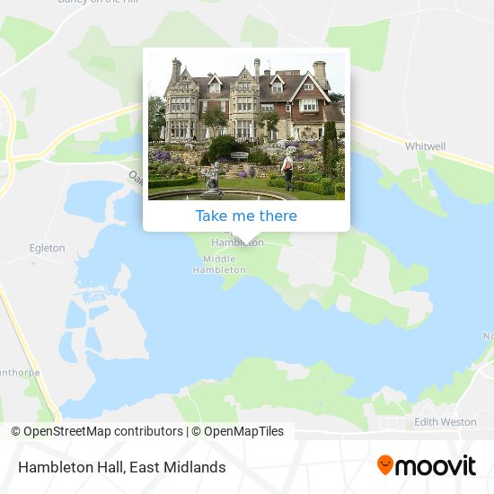 Hambleton Hall map
