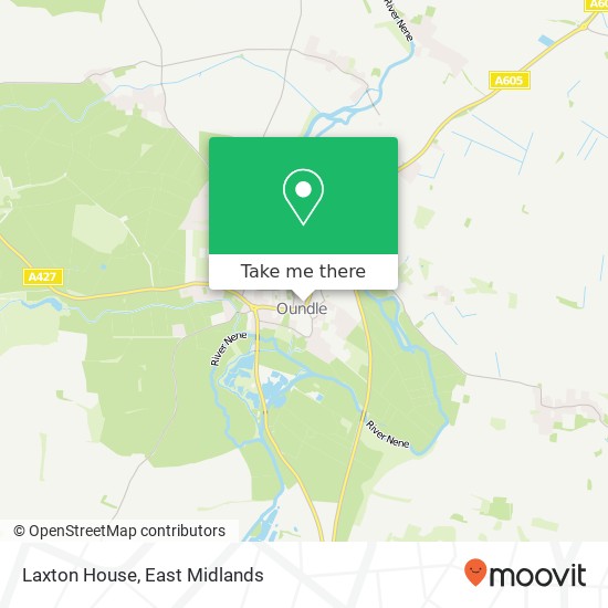 Laxton House map