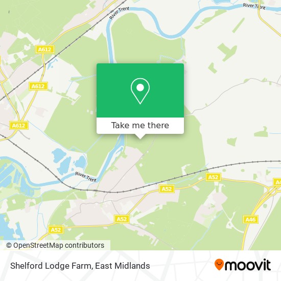 Shelford Lodge Farm map