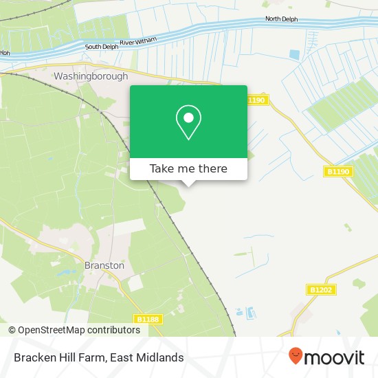 Bracken Hill Farm map