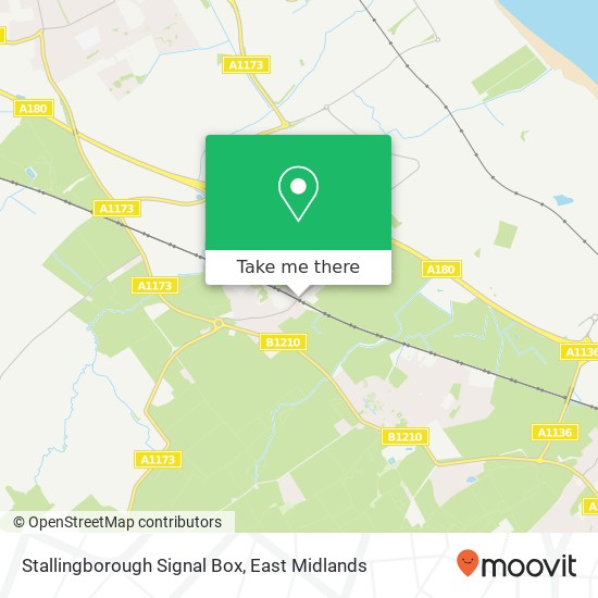 Stallingborough Signal Box map