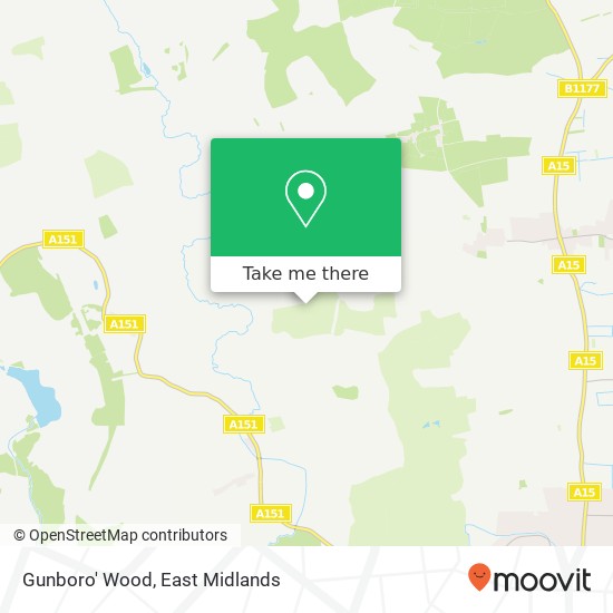 Gunboro' Wood map