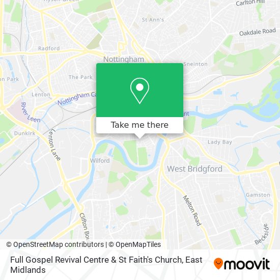Full Gospel Revival Centre & St Faith's Church map