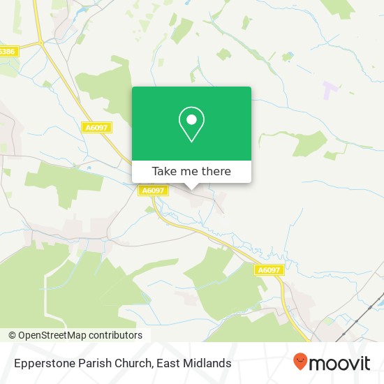 Epperstone Parish Church map