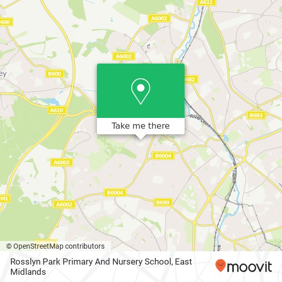 Rosslyn Park Primary And Nursery School map
