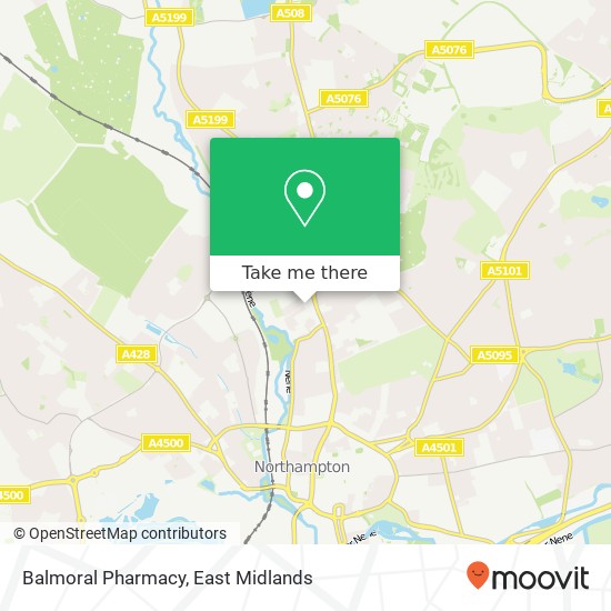 Balmoral Pharmacy map