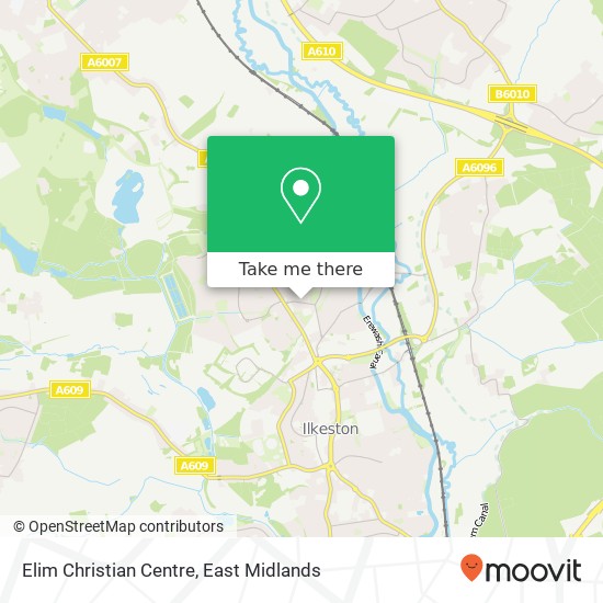 Elim Christian Centre map