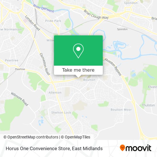 Horus One Convenience Store map