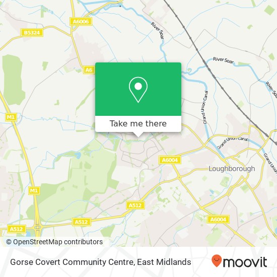 Gorse Covert Community Centre map