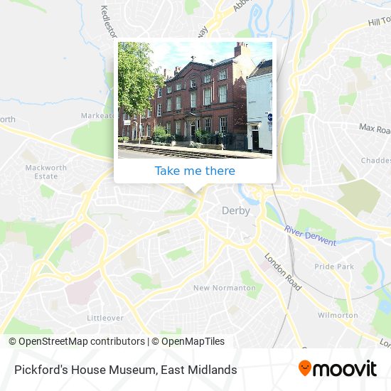 Pickford's House Museum map