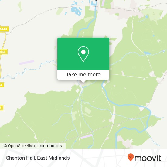 Shenton Hall map