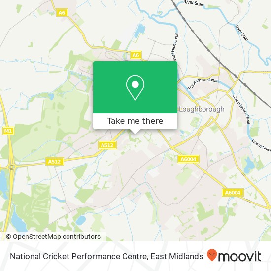 National Cricket Performance Centre map