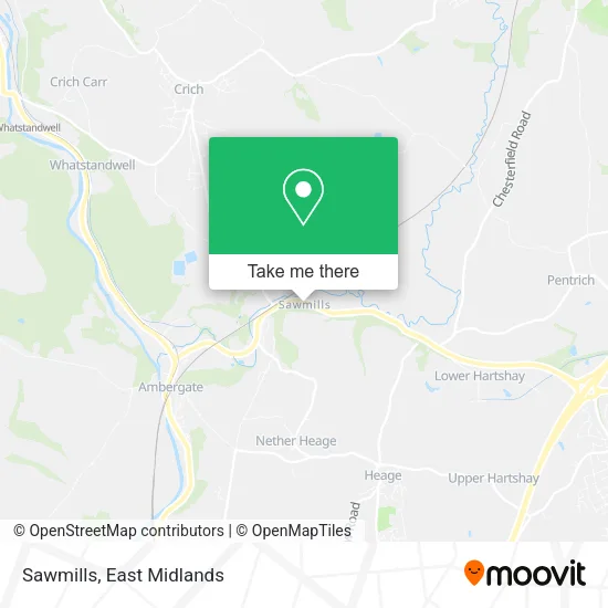 Sawmills map